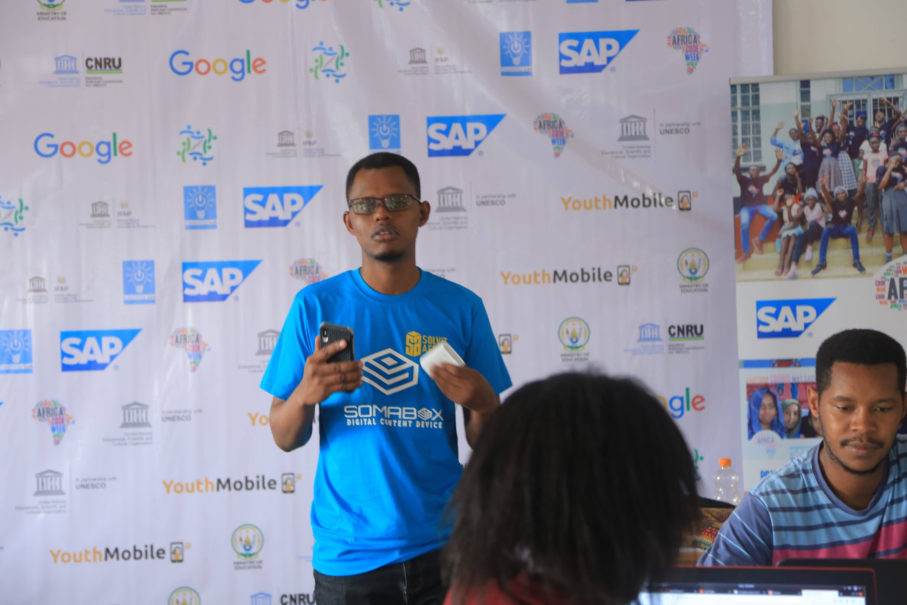 Soma Foundation Rwanda Founder Joseph Semafara